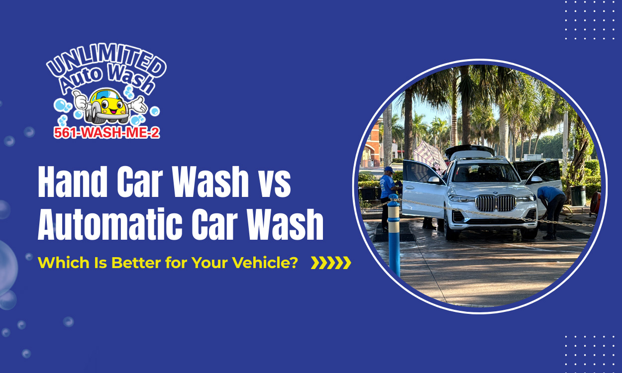 Hand Car Wash vs. Automatic Car Wash
