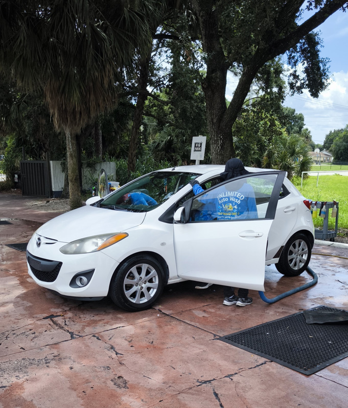 Rubber Floor Mat Cleaning