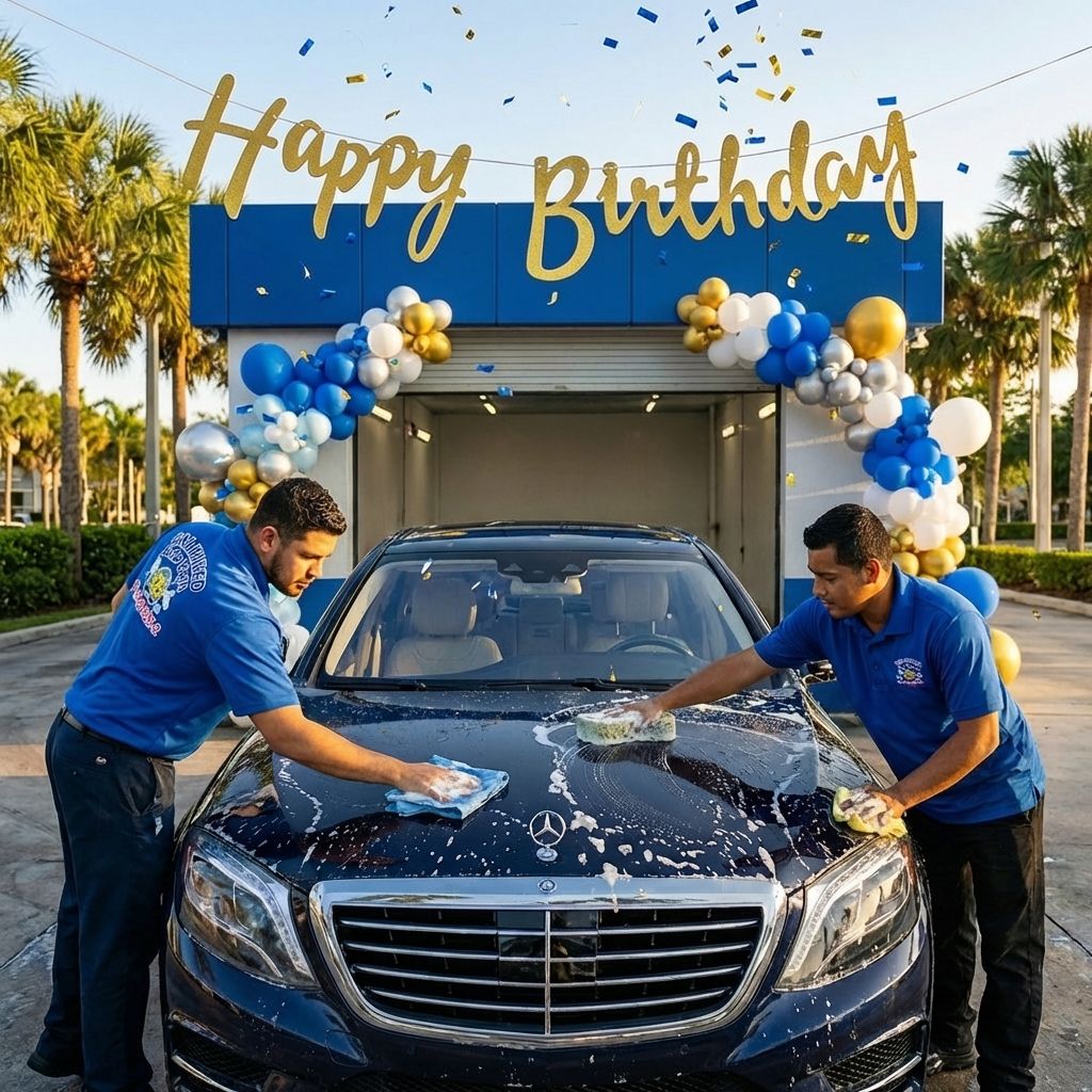 Free Birthday Car Wash