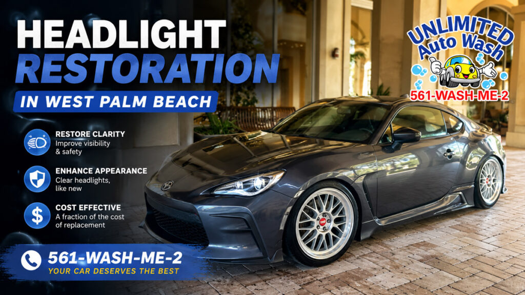 Headlight Restoration in West Palm Beach