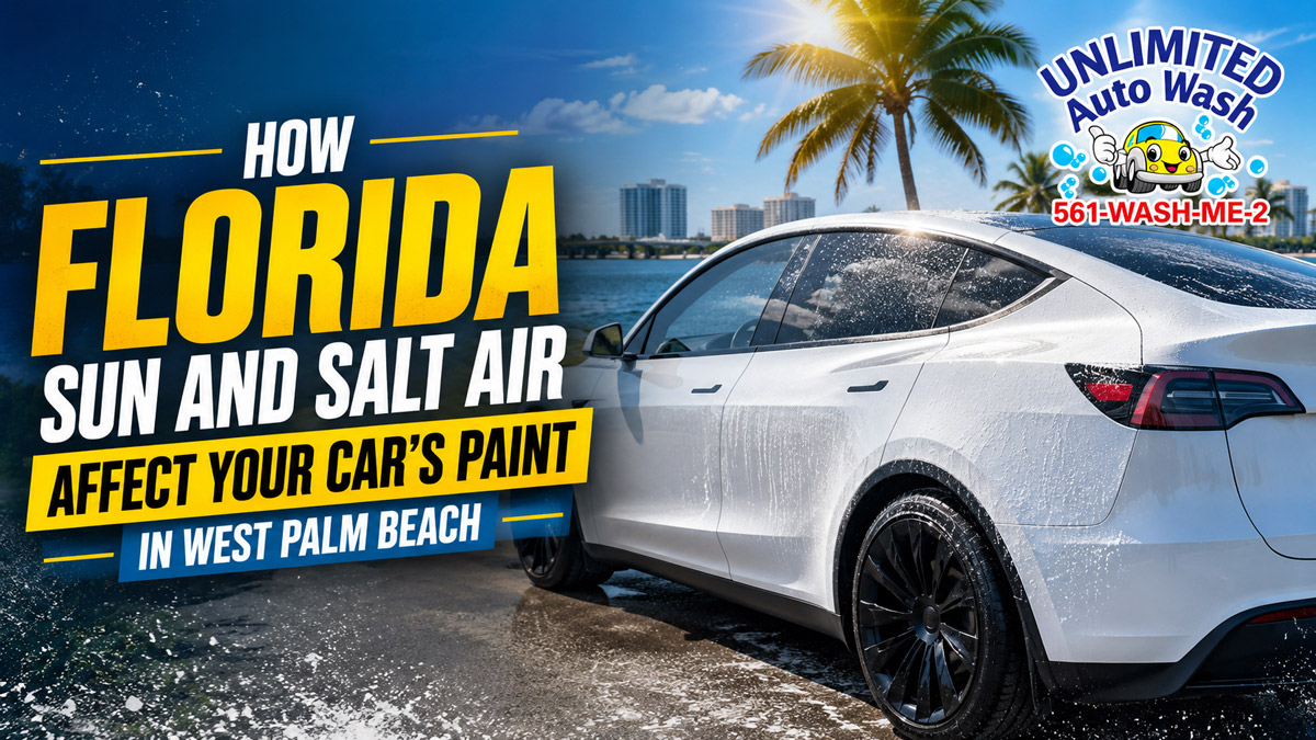 How Florida Sun and Salt Air Affect Your Car’s Paint in West Palm Beach