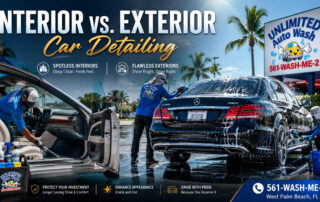 Interior vs. Exterior Car Detailing