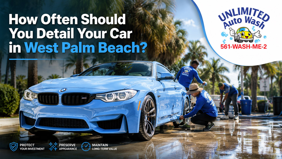 how often detail car West Palm Beach