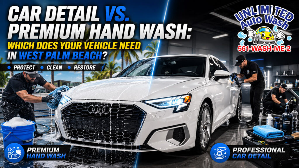 Car Detail vs. Premium Hand Wash