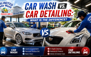 Car Wash vs. Car Detailing