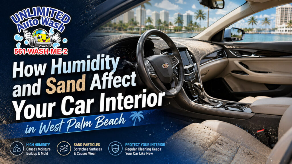 How Humidity and Sand Affect Your Car Interior in West Palm Beach