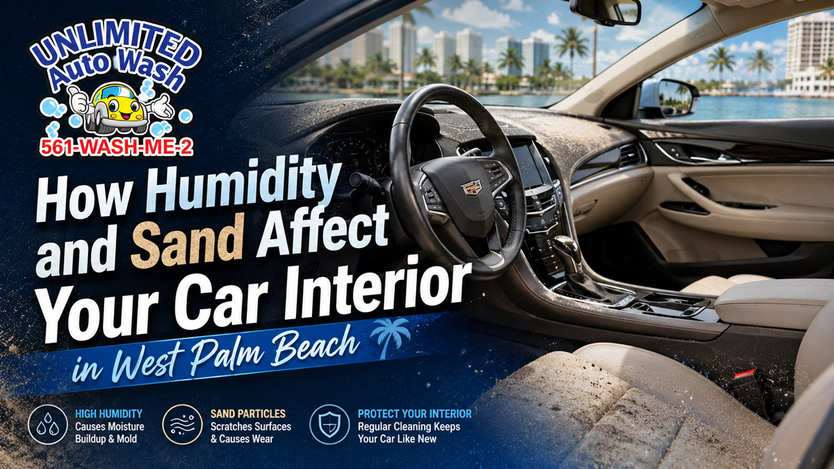 How Humidity and Sand Affect Your Car Interior in West Palm Beach