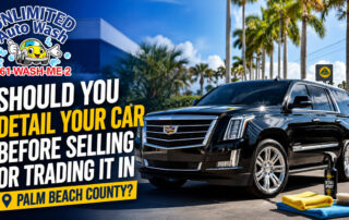 detail before selling car